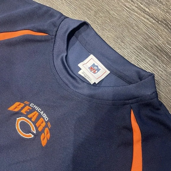 Chicago Bears NFL Team Apparel Cool Men's Sleeveless Shirt Size Large - Picture 3 of 4